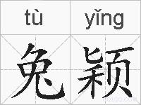 兔颖的拼音