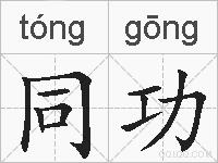 同功的拼音