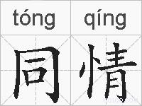 同情的拼音