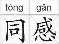 同感的拼音