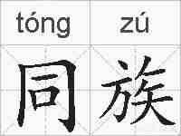 同族的拼音