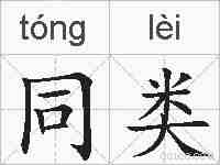 同类的拼音