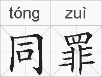 同罪的拼音