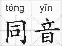 同音的拼音
