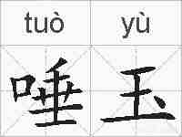 唾玉的拼音