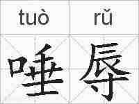 唾辱的拼音