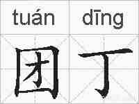 团丁的拼音