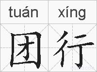 团行的拼音