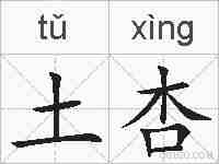 土杏的拼音