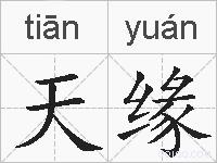 天缘的拼音