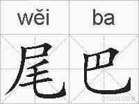 尾巴的拼音
