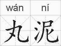 丸泥的拼音