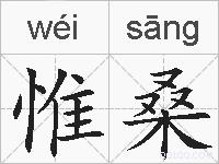 惟桑的拼音