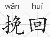 挽回的拼音