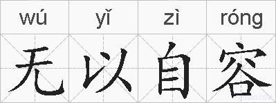 无以自容的拼音