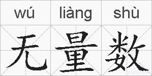 无量数的拼音