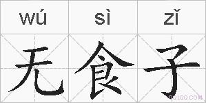 无食子的拼音