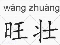 旺壮的拼音