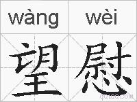 望慰的拼音