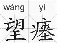 望瘗的拼音
