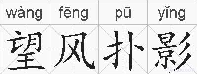 望风扑影的拼音