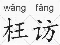 枉访的拼音