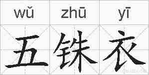 五铢衣的拼音