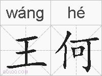 王何的拼音
