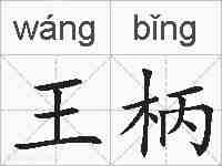 王柄的拼音