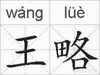 王略的拼音