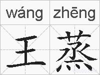 王蒸的拼音