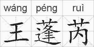 王蓬芮的拼音
