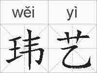 玮艺的拼音