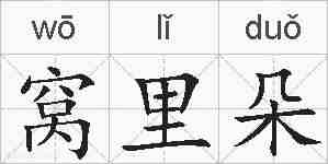 窝里朵的拼音