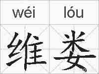 维娄的拼音