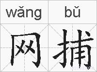 网捕的拼音