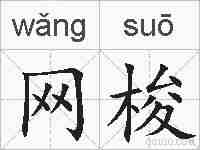 网梭的拼音