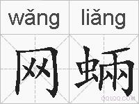 网蜽的拼音