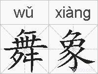 舞象的拼音