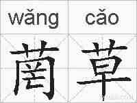 菵草的拼音