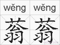 蓊蓊的拼音