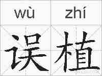 误植的拼音