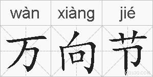 万向节的拼音