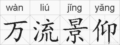 万流景仰的拼音