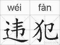 违犯的拼音