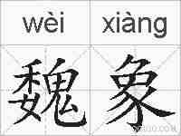 魏象的拼音