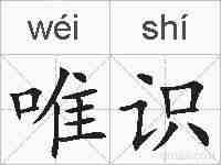 唯识的拼音