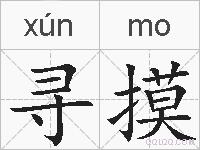 寻摸的拼音