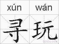 寻玩的拼音