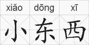 小东西的拼音
